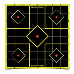 Birchwood Casey Shoot-N-C 12 Sight In Target 5-Pack, BC-34207