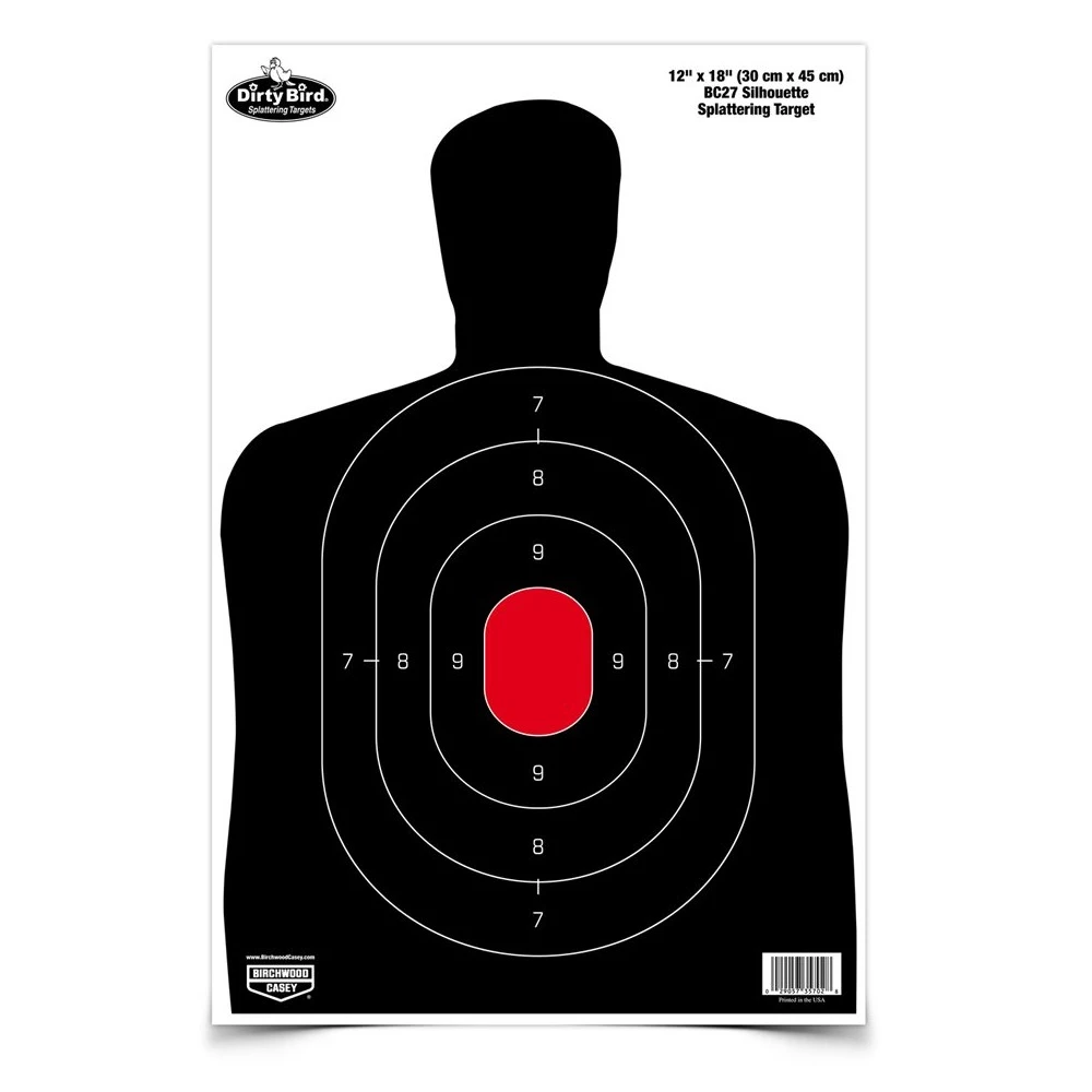 Birchwood Casey Dirtybird Splattering Targets 12 IN x 18 IN Bc27 Shdw 8-Pack, BC-35707 3 Birchwood Casey Dirtybird Splattering Targets 12 IN x 18 IN Bc27 Shdw 8-Pack, BC-35707
