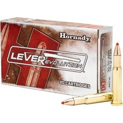 Hornady 30-30 Win LEVERevolution Ammunition, 20-Count, 82730
