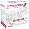 Winchester 40 S&W - 165 Grain Full Metal Jacket Ammo, 200-Round, USA40W -US Sporting Goods Sales Shop sftp a s assets20200504000000062