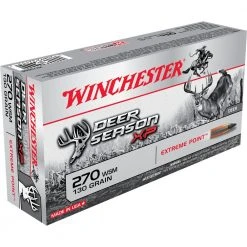 Winchester 270 WSM - 130 Grain Extreme Point Ammo 20-Round, X270SDS