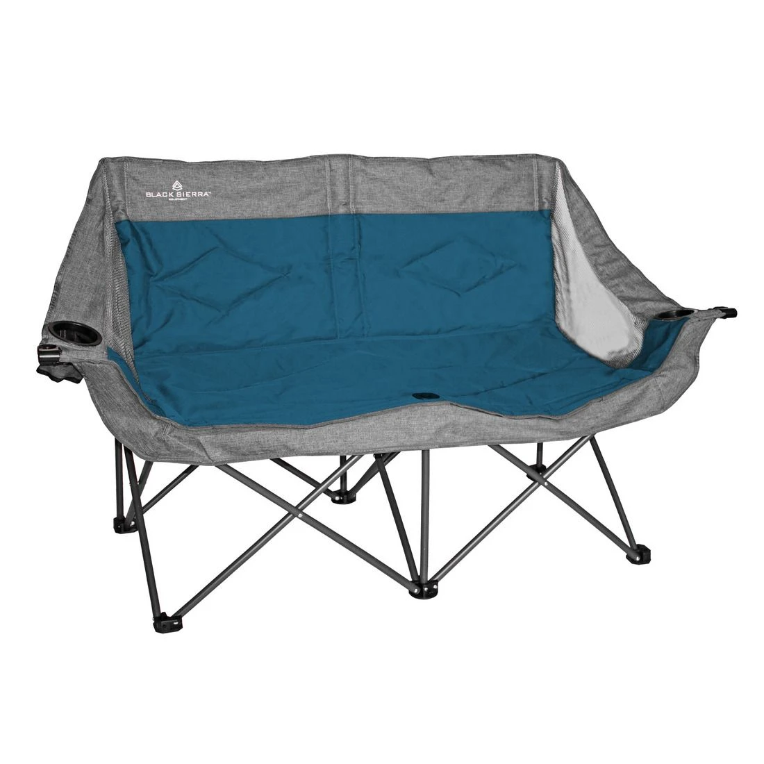 Black Sierra Equipment Doublewide Padded Sofa, DWCH-002-BG 3 Black Sierra Equipment Doublewide Padded Sofa, DWCH-002-BG