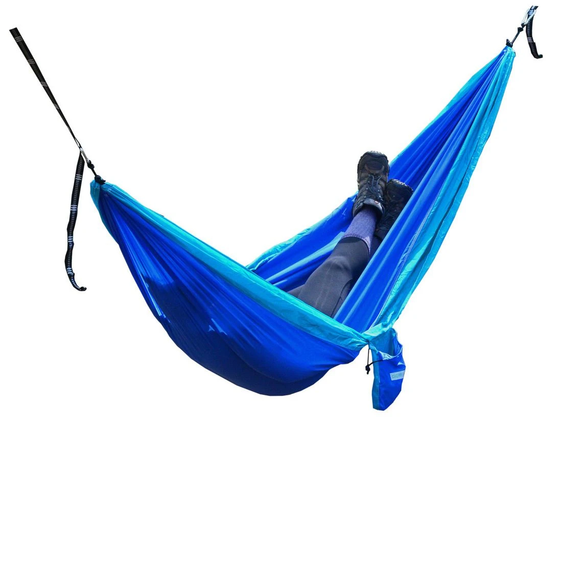 Go2 Traveler 2-Person Nylon Camping Hammock with hanging straps, 2928LBB 4 Go2 Traveler 2-Person Nylon Camping Hammock with hanging straps, 2928LBB - Image 2