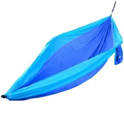 Go2 Traveler 2-Person Nylon Camping Hammock with hanging straps, 2928LBB