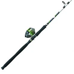 Zebco Big Cat XT Spincast Reel and 2-Piece Fishing Rod Combo, 21-12724