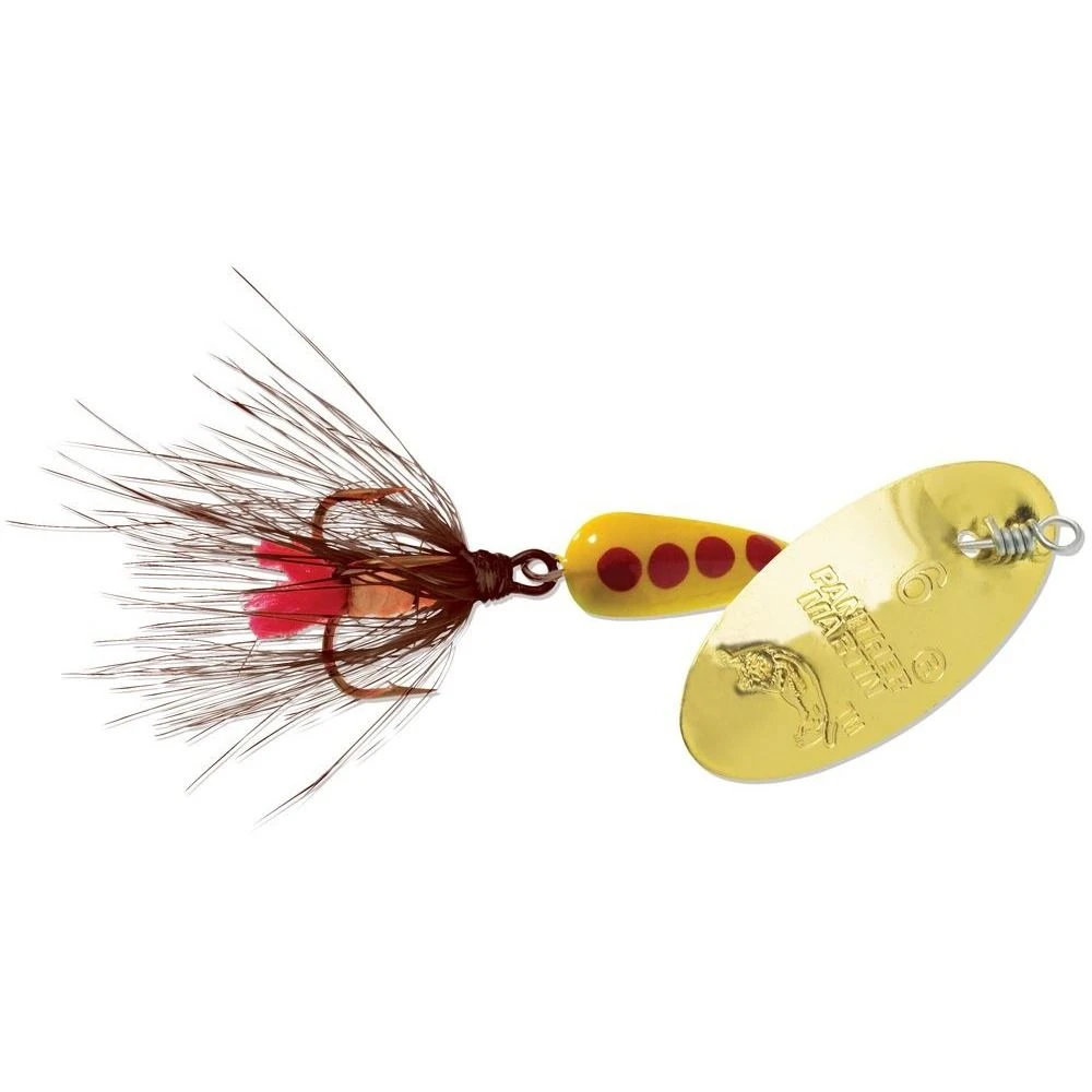 Panther Martin Classic Fly Hook, 1/4 OZ, 6PMRF-GBR 3 Panther Martin Classic Fly Hook, 1/4 OZ, 6PMRF-GBR
