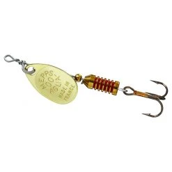 Mepps Aglia - Plain Treble Gold Blade #00 (1/18 OZ), B00 G