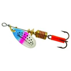 Mepps Aglia - Plain Treble Rainbow Trout Blade #1 (1/8 OZ), B1 RBT