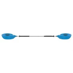 Camco Kayak Paddle, Asymmetrical, Blue, 7 FT, 50483