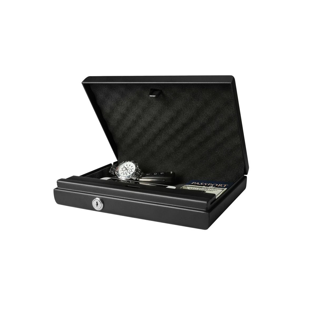 Fortress Medium Portable Safe with Electronic Lock, 2.83 X 11.73 X 8.86, 11E20 4 Fortress Medium Portable Safe with Electronic Lock, 2.83 X 11.73 X 8.86, 11E20 - Image 2