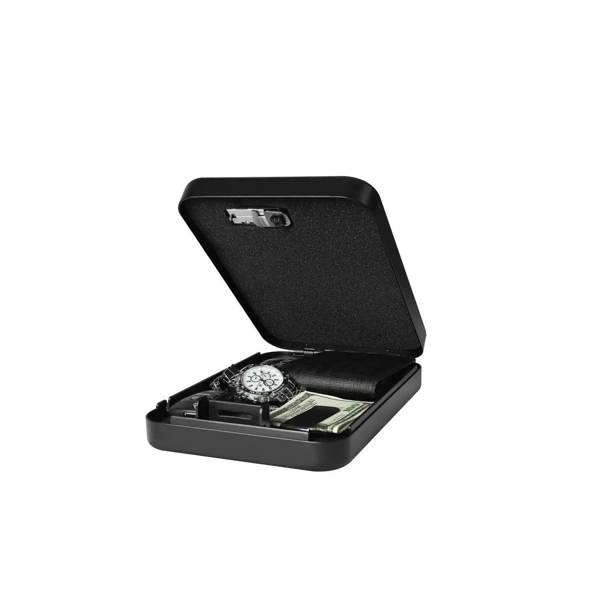 Fortress Portable Safe with Combination Lock, 6.75 X 10.69 X 7.69, 11C10 4 Fortress Portable Safe with Combination Lock, 6.75 X 10.69 X 7.69, 11C10 - Image 2