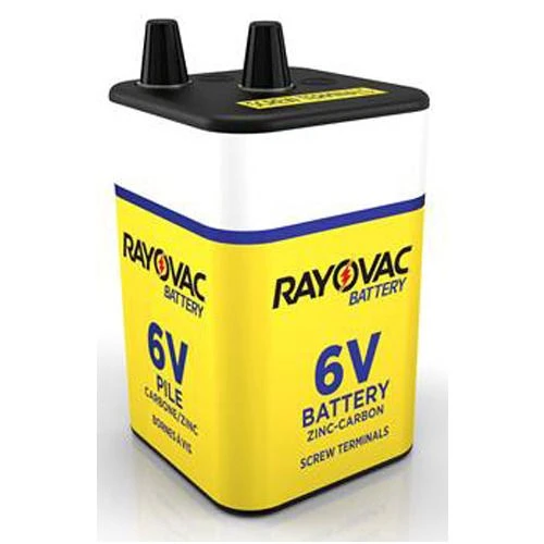 Rayovac Heavy Duty Lantern, Screw Terminals, 945R4C, 6V 3 Rayovac Heavy Duty Lantern, Screw Terminals, 945R4C, 6V