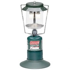 Coleman Propane 2 Mantle Burner Camping Lantern, 2000026393