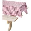Coleman Vinyl Tablecloth, Red/White Checkard, 2000014859