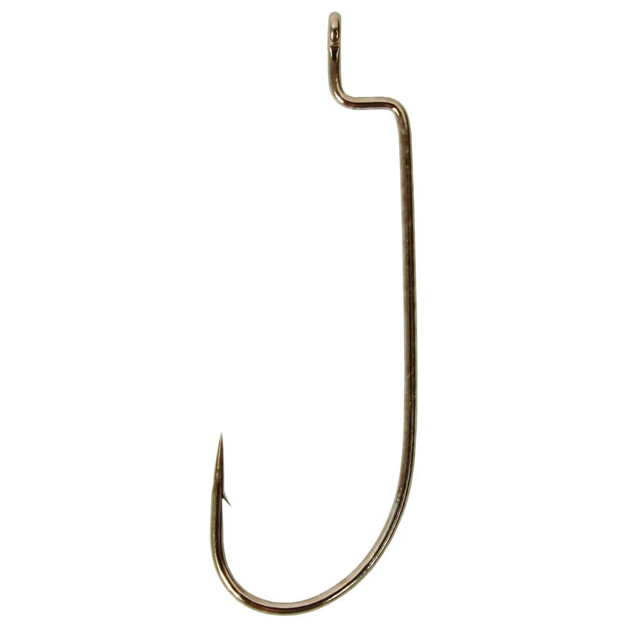 Gamakatsu Worm Hook, Size 2/0, Bronze, 562819 3 Gamakatsu Worm Hook, Size 2/0, Bronze, 562819