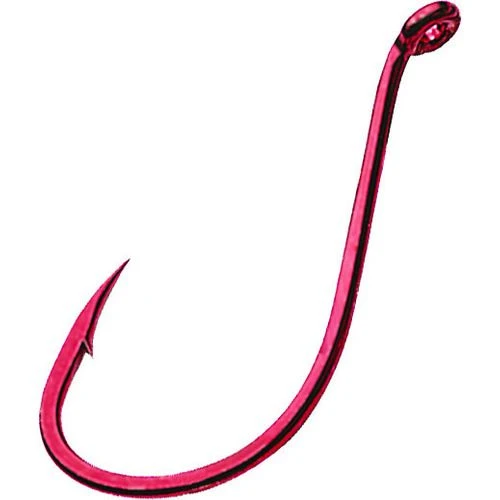 Gamakatsu Octopus Hook, Size 6, Red, 563346 3 Gamakatsu Octopus Hook, Size 6, Red, 563346