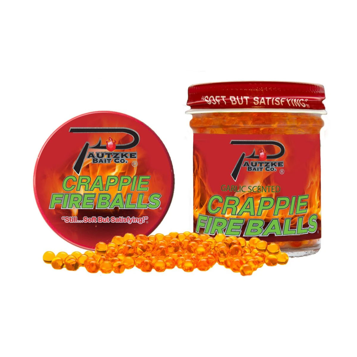 Pautzke Crappie Fire Balls, Orange Garlic, PCR/FBLS/ORG 3 Pautzke Crappie Fire Balls, Orange Garlic, PCR/FBLS/ORG