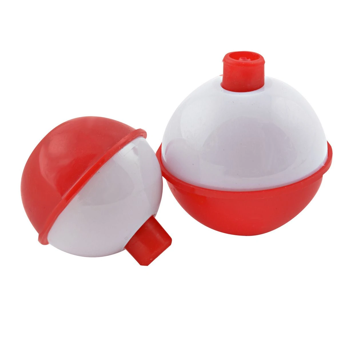 South Bend Push Button Float, 1 1/2 IN, Red/White, 159897 3 South Bend Push Button Float, 1 1/2 IN, Red/White, 159897