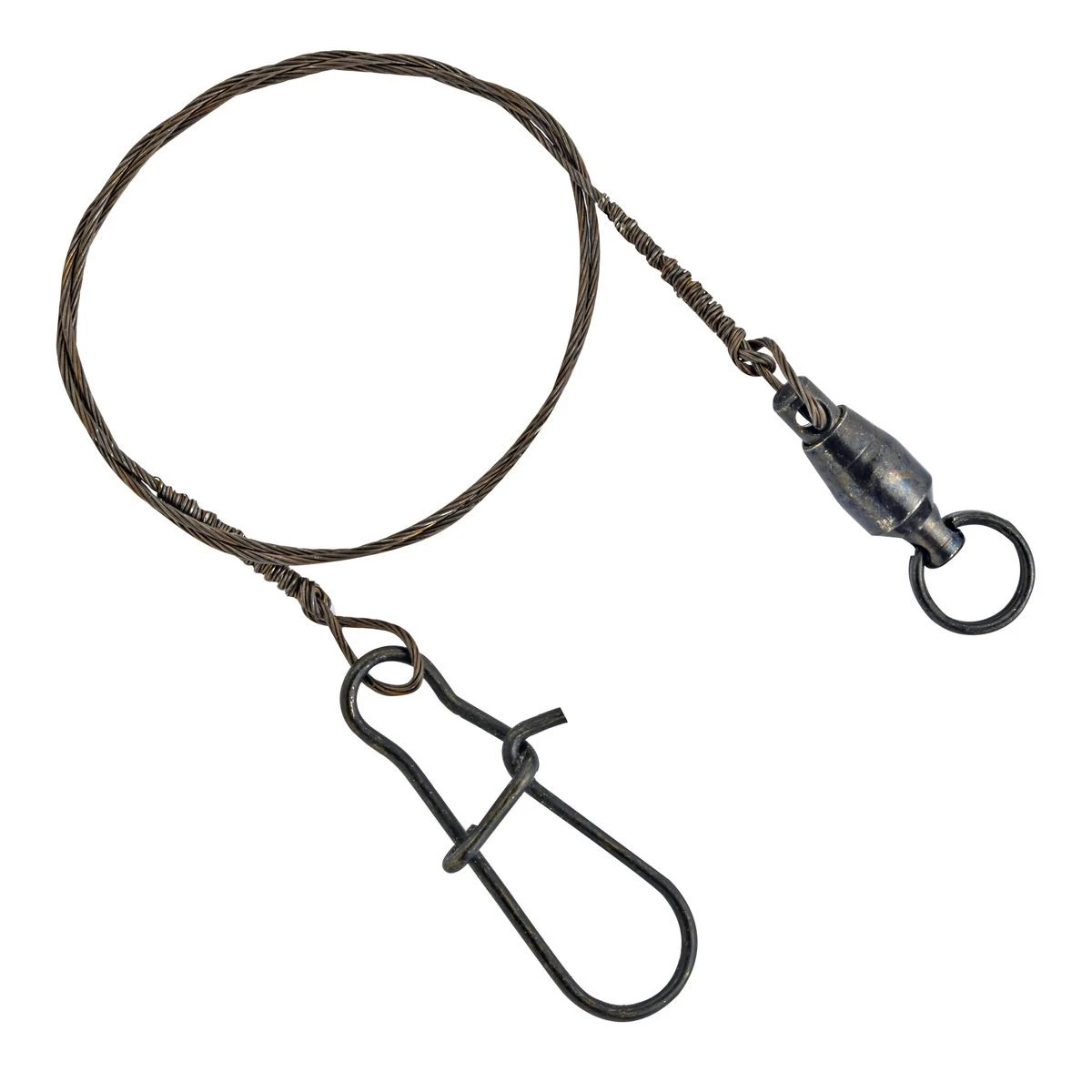 South Bend Invisa-Leader with Ball Bearing Swivel, 5 IN, 18 LB, 18523 3 South Bend Invisa-Leader with Ball Bearing Swivel, 5 IN, 18 LB, 18523