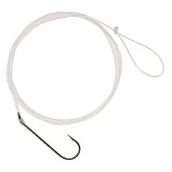 South Bend Snelled Aberdeen Bronze Hook, Size 1, 161430