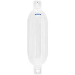 Shoreline Marine Inflatable Fender, 4.5 x 16 IN, White, 52385