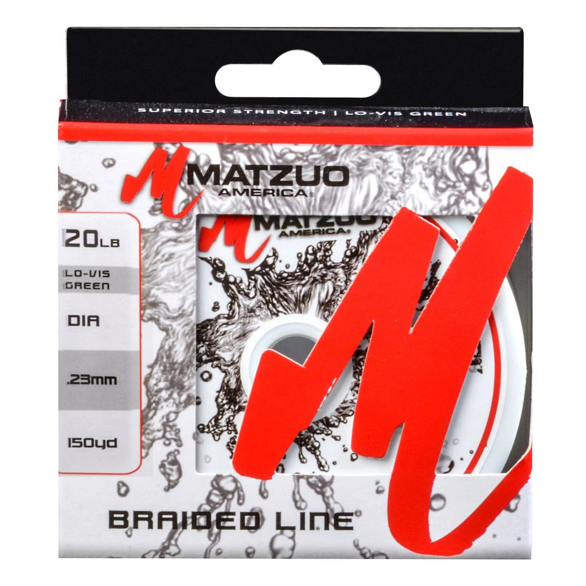 Matzuo Braided Line, 20 LB, MZ-BL-20 3 Matzuo Braided Line, 20 LB, MZ-BL-20
