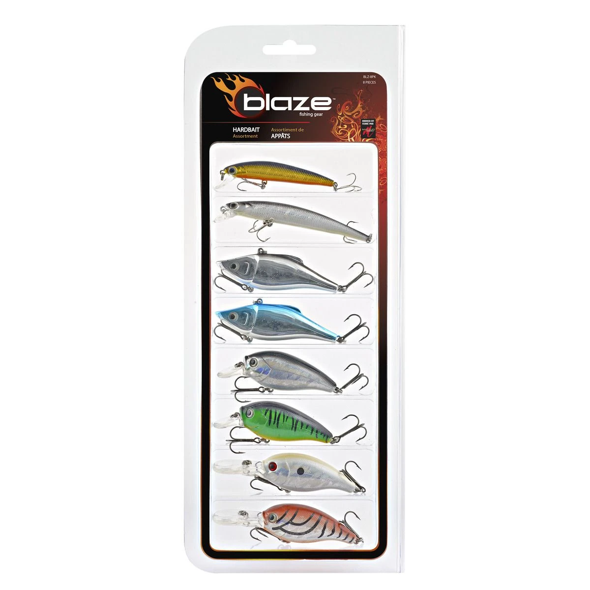 Blaze Hardbait Kit, 8-Pack, 807610 3 Blaze Hardbait Kit, 8-Pack, 807610