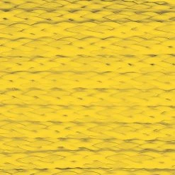 Shoreline Marine Hollow Braid Poly Anchor Line, Yellow, 153499, 1/4 IN x 50 FT