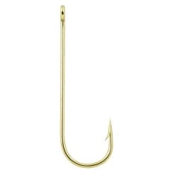 South Bend Aberdeen Hooks, Gold, Size 4, 10-Pack, 157511