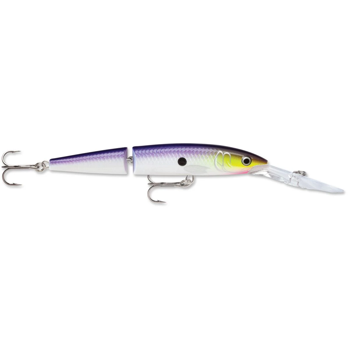 Rapala Jointed Deep Husky Jerk 12 Fishing Lure, JDHJ12PDS 3 Rapala Jointed Deep Husky Jerk 12 Fishing Lure, JDHJ12PDS