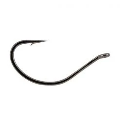 South Bend Drop Shot Black Nickel Hook, Size 1/0, 10-Pack, SBDSH1/0-10