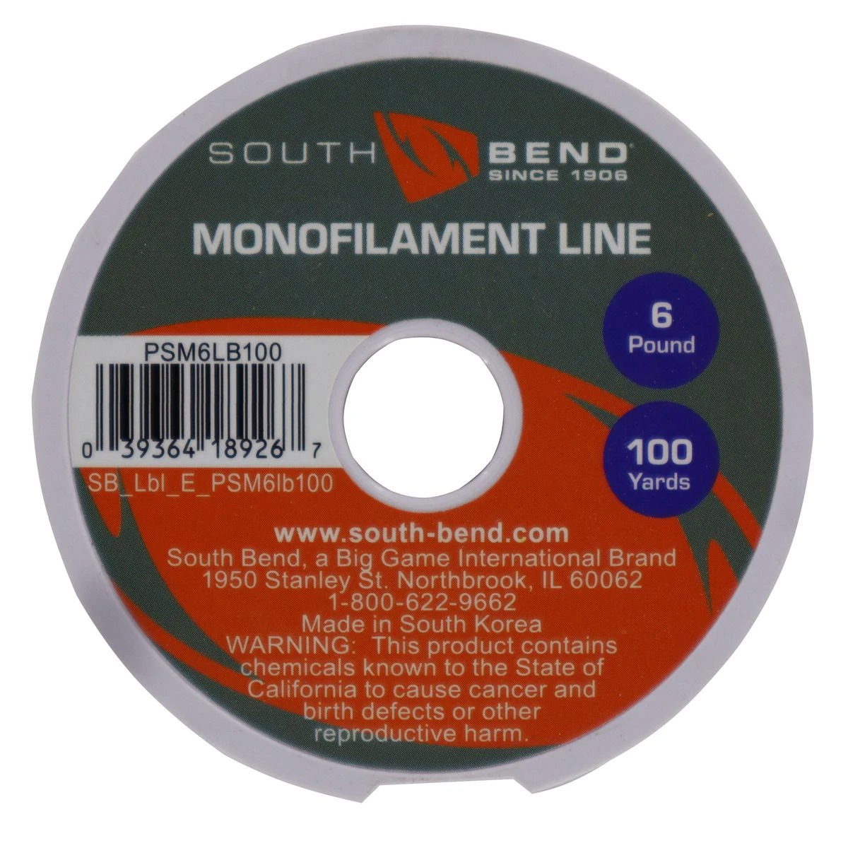 South Bend Pony Spool Fishing Line, Assorted Sizes, 60PONYSMONO 4 South Bend Pony Spool Fishing Line, Assorted Sizes, 60PONYSMONO - Image 2