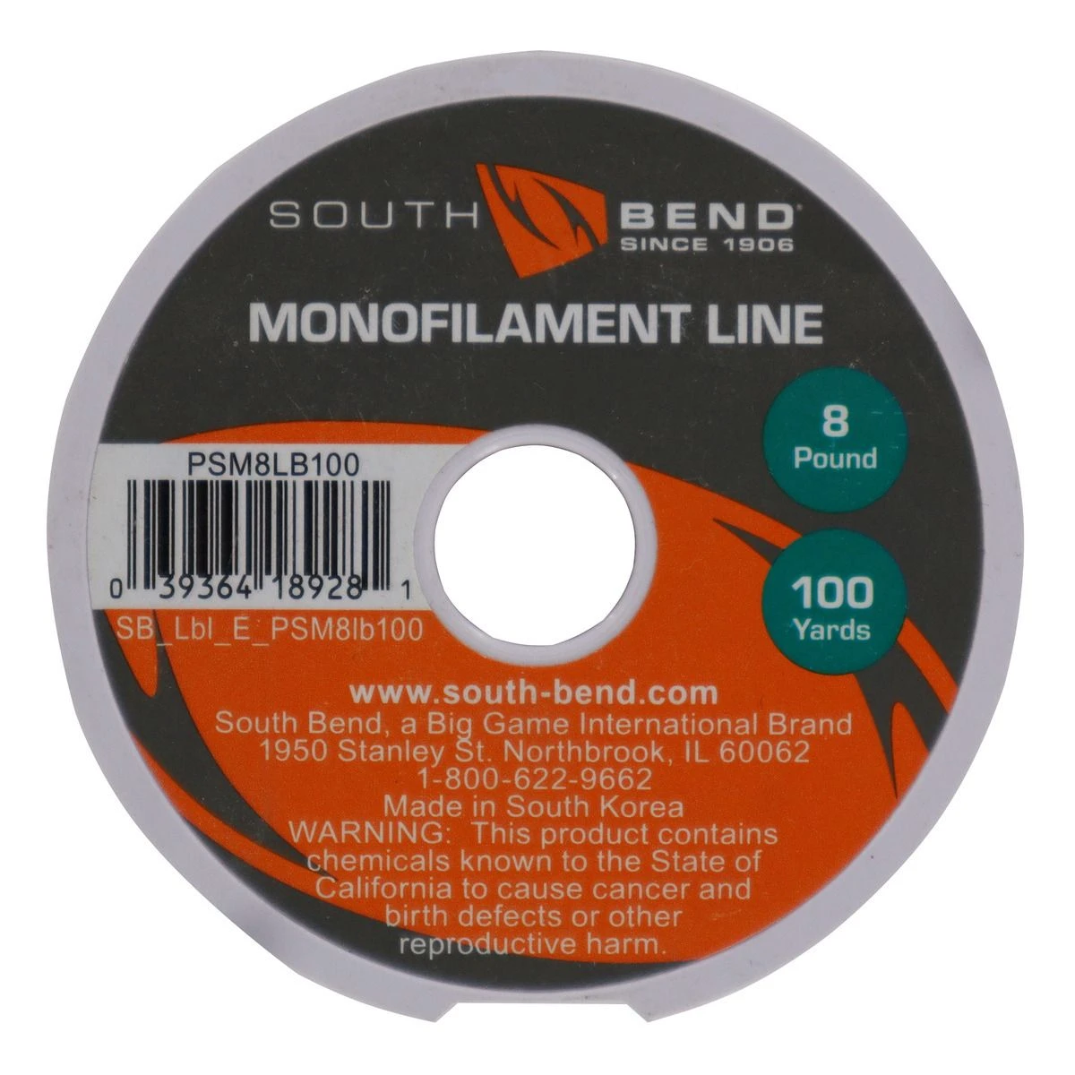 South Bend Pony Spool Fishing Line, Assorted Sizes, 60PONYSMONO 5 South Bend Pony Spool Fishing Line, Assorted Sizes, 60PONYSMONO - Image 3
