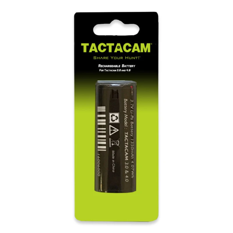 Tactacam Rechargable Battery, LBAT4 3 Tactacam Rechargable Battery, LBAT4