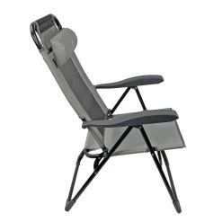 Black Sierra Equipment 7-Position VentBack Recliner, DKCH-001-GRY-BSE -US Sporting Goods Sales Shop sftp a s assets20220513000000002