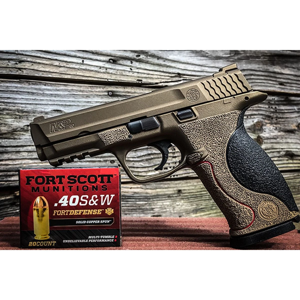 Fort Scott Munitions .40 S&W 125 Grain Centerfire Pistol Ammunition, 400-125-SCV 5 Fort Scott Munitions .40 S&W 125 Grain Centerfire Pistol Ammunition, 400-125-SCV - Image 3