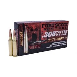 Fort Scott Munitions 308 WINCHESTER 168 Grain Centerfire Rifle Ammunition, 308-168-SCV