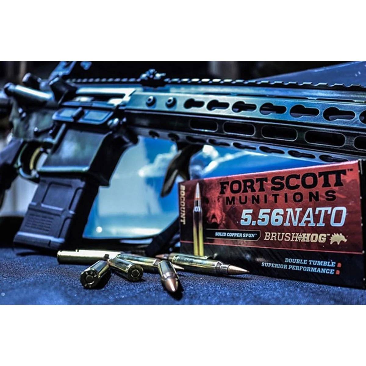 Fort Scott Munitions 5.56 NATO Copper 62 Grain Centerfire Rifle Ammunition, 556-062-SCV1 4 Fort Scott Munitions 5.56 NATO Copper 62 Grain Centerfire Rifle Ammunition, 556-062-SCV1 - Image 2